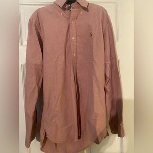 Ralph Lauren men’s classic fit button down shirt